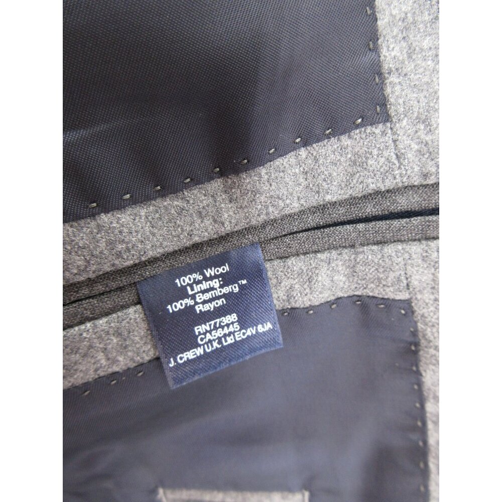 J Crew Sport Coat 40 Long Vitale Barberis Ludlow Blazer Wool Jacket - Picture 12 of 14